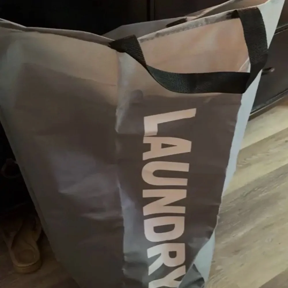 Laundry Hamper Tote Bag - Gray
